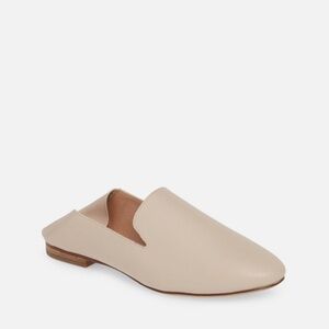 Halogen Sabrina Collapsible Back Flat Nude Tan Pink Size 6.5 M $89